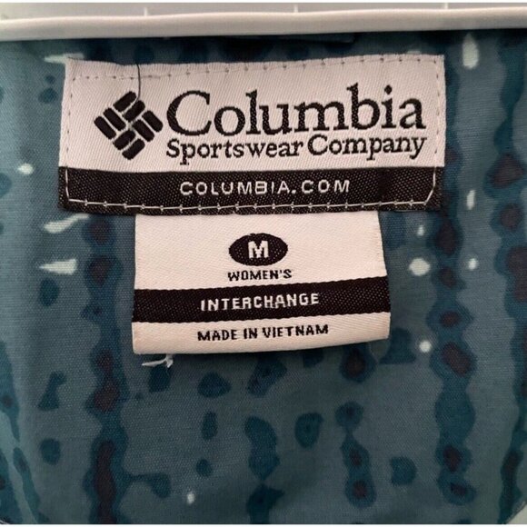 Columbia Bugaboo Blue Winter Jacket Medium Ski Outdoor Waterproof Hooded - Picture 3 of 9